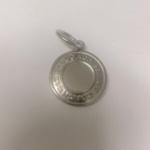 Coach Charm/ Pendant 1 inch Round